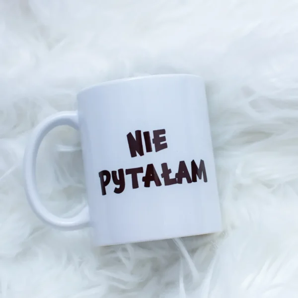 kubek nie pytalam z krówką