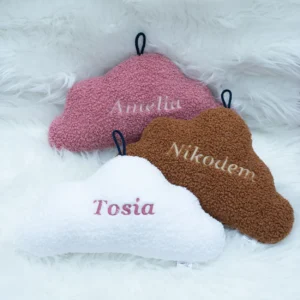 Personalizowana chmurka minky boucle